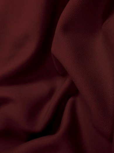 Burgundy Gabardine