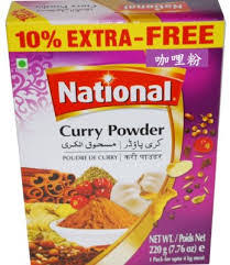 National Curry Powder 220G