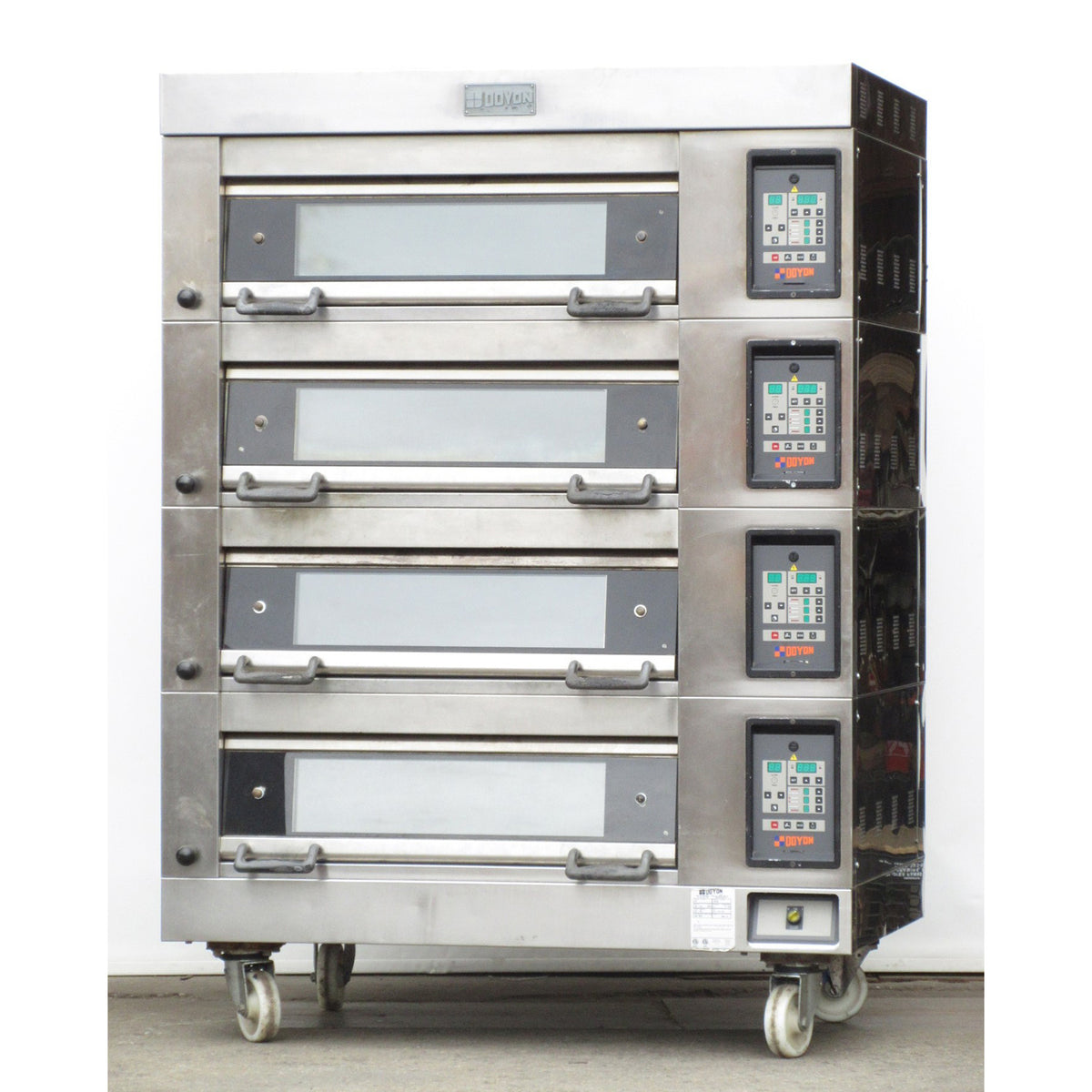 Doyon 2T4 Artisan Stone 4 Deck Electric Oven, Used Excellent Condition