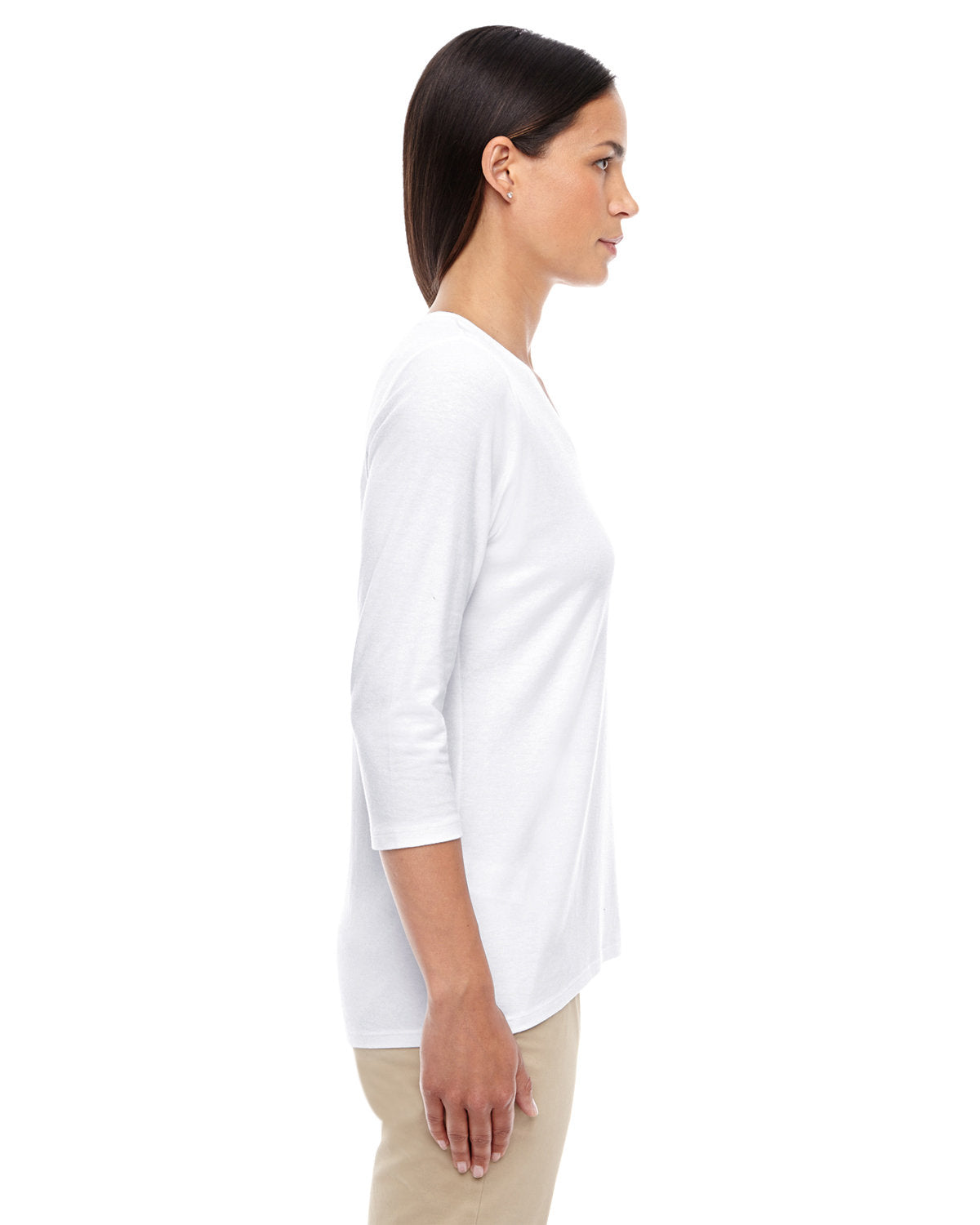 Ladies' Perfect Fit™ Bracelet-Length V-Neck Top