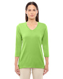 Ladies' Perfect Fit Bracelet-Length V-Neck Top