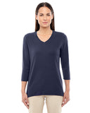 Ladies' Perfect Fit Bracelet-Length V-Neck Top