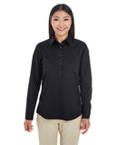 Ladies' Perfect Fit Half-Placket Tunic Top