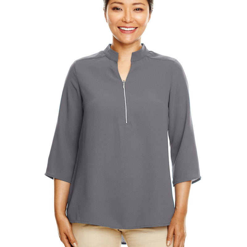 Ladies' Perfect Fit Three-Quarter Sleeve Crepe Tunic