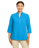 Ladies' Perfect Fit Three-Quarter Sleeve Crepe Tunic