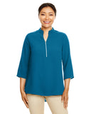 Ladies' Perfect Fit Three-Quarter Sleeve Crepe Tunic