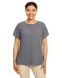 Ladies' Perfect Fit Short-Sleeve Crepe Blouse