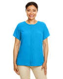 Ladies' Perfect Fit Short-Sleeve Crepe Blouse