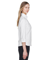 Ladies' Perfect Fit™ Three-Quarter Sleeve Stretch Poplin Blouse