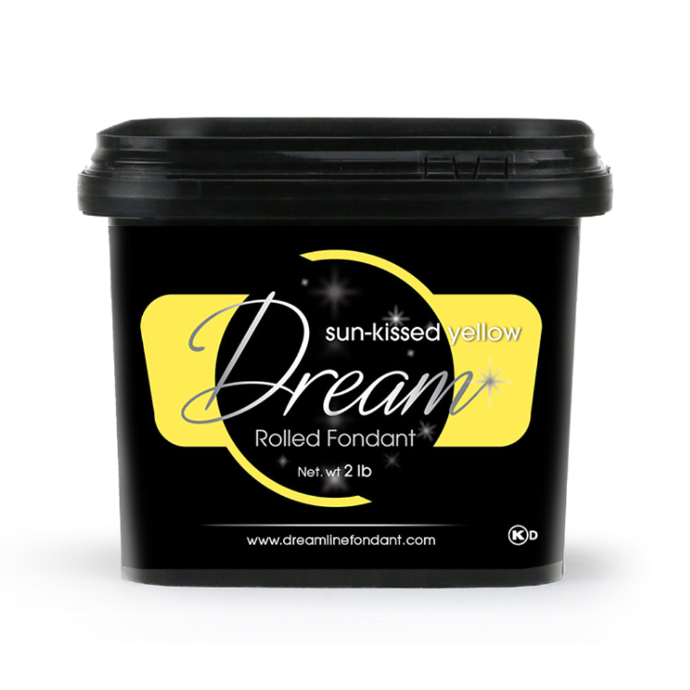 Dream Sun-kissed Yellow Chocolate Based Fondant, 2 Lbs