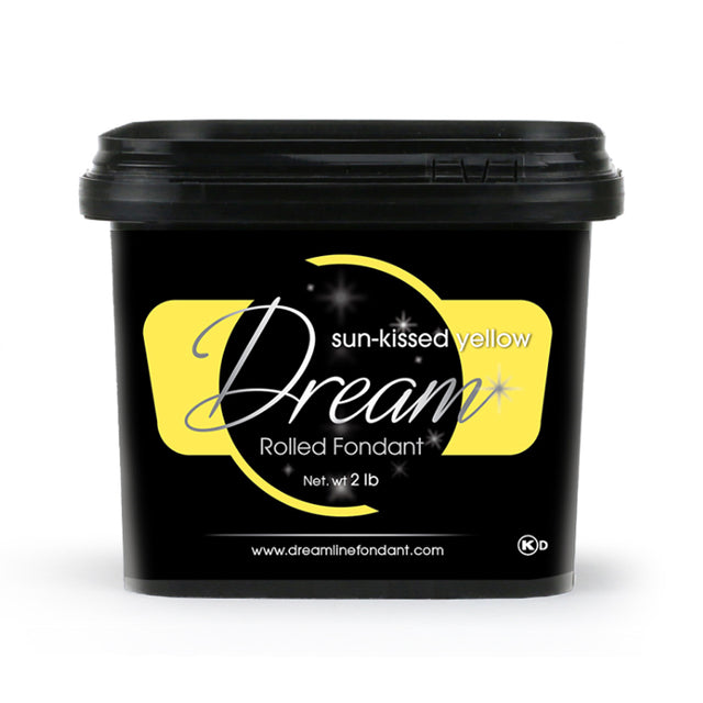 Dream Sun-kissed Yellow Chocolate Based Fondant, 2 Lbs