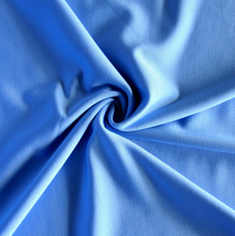 Dri-Fit Midweight Lycra Jersey Knit Fabric - Valor Blue