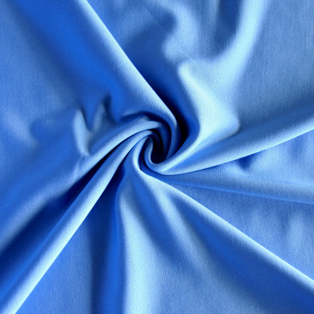 Dri-Fit Midweight Lycra Jersey Knit Fabric - Valor Blue