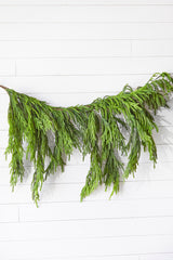 47 Inch Real Touch Norfolk Pine Dripping Garland 29 Inch Drop Decor