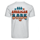 DTF Heat Transfer - American Babe 10"