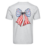 DTF Heat Transfer - Americana Bow 04"