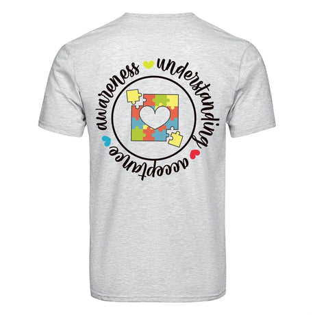 DTF Heat Transfer - Autism Acceptance - 10"