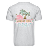 DTF Heat Transfer - Beach Bum Palm Trees 10"
