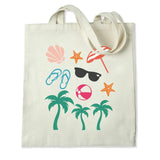 DTF Heat Transfer - Beach Icons 10"