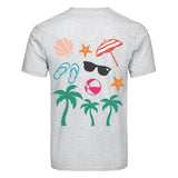 DTF Heat Transfer - Beach Icons 10"