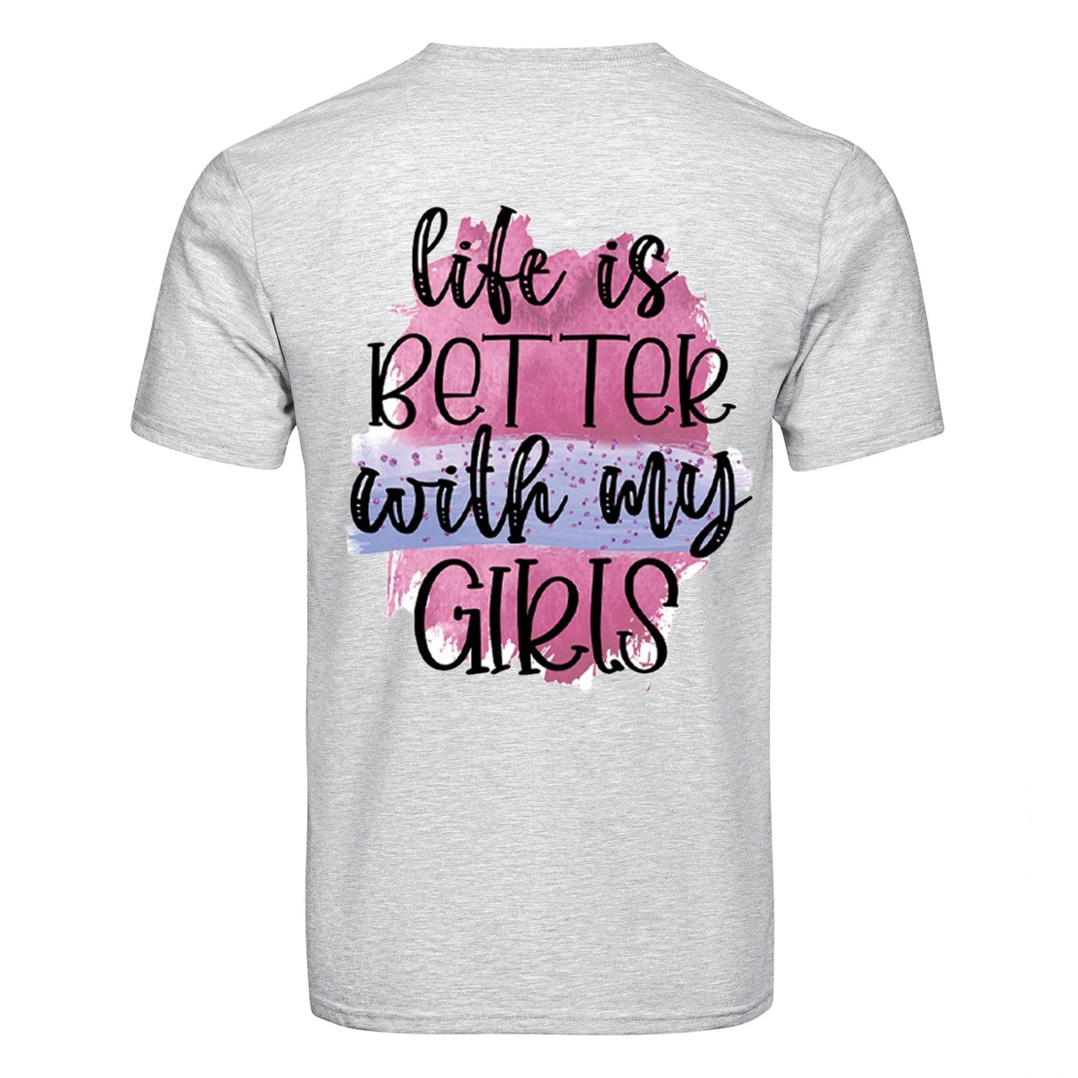 DTF Heat Transfer - Better With My Girls 04"