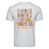 DTF Heat Transfer - Bonfire Football Pumpkins 10"