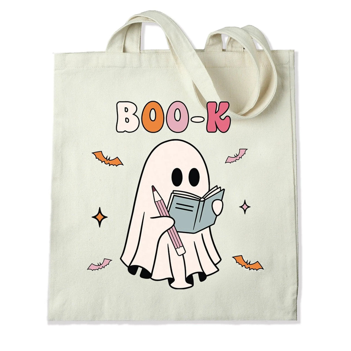 DTF Heat Transfer - Boo-k Ghost 10"