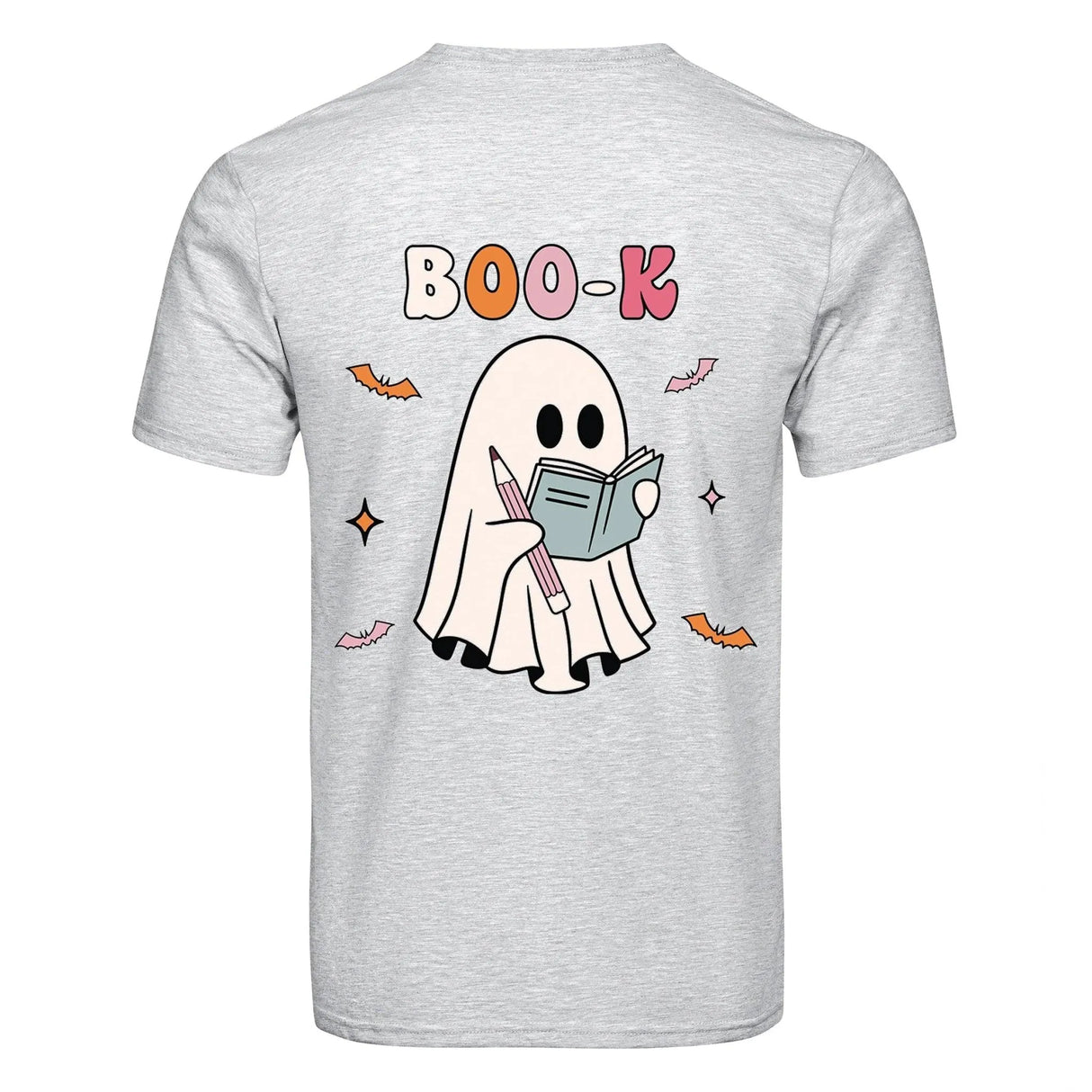 DTF Heat Transfer - Boo-k Ghost 10"