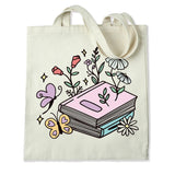 DTF Heat Transfer - Books Butterflies & Flowers 10"