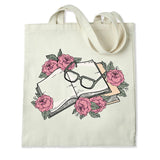 DTF Heat Transfer - Books & Glasses - 10"