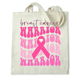 DTF Heat Transfer - Breast Cancer Warrior - 10"