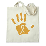 DTF Heat Transfer - Childhood Cancer Hand 10"