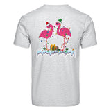 DTF Heat Transfer - Christmas Flamingo 10"
