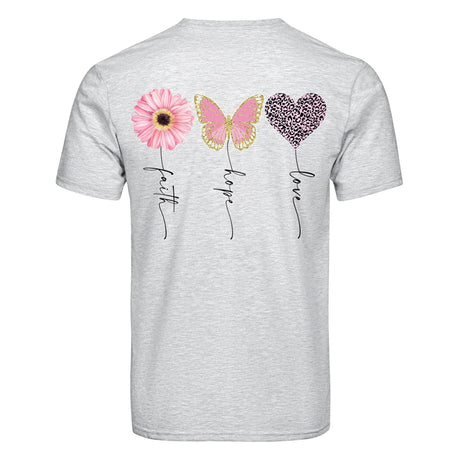 DTF Heat Transfer - Faith Hope Love - 10"