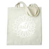 DTF Heat Transfer - Faith Sunflower 04"