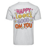 DTF Heat Transfer - Happy Looks Good 10"