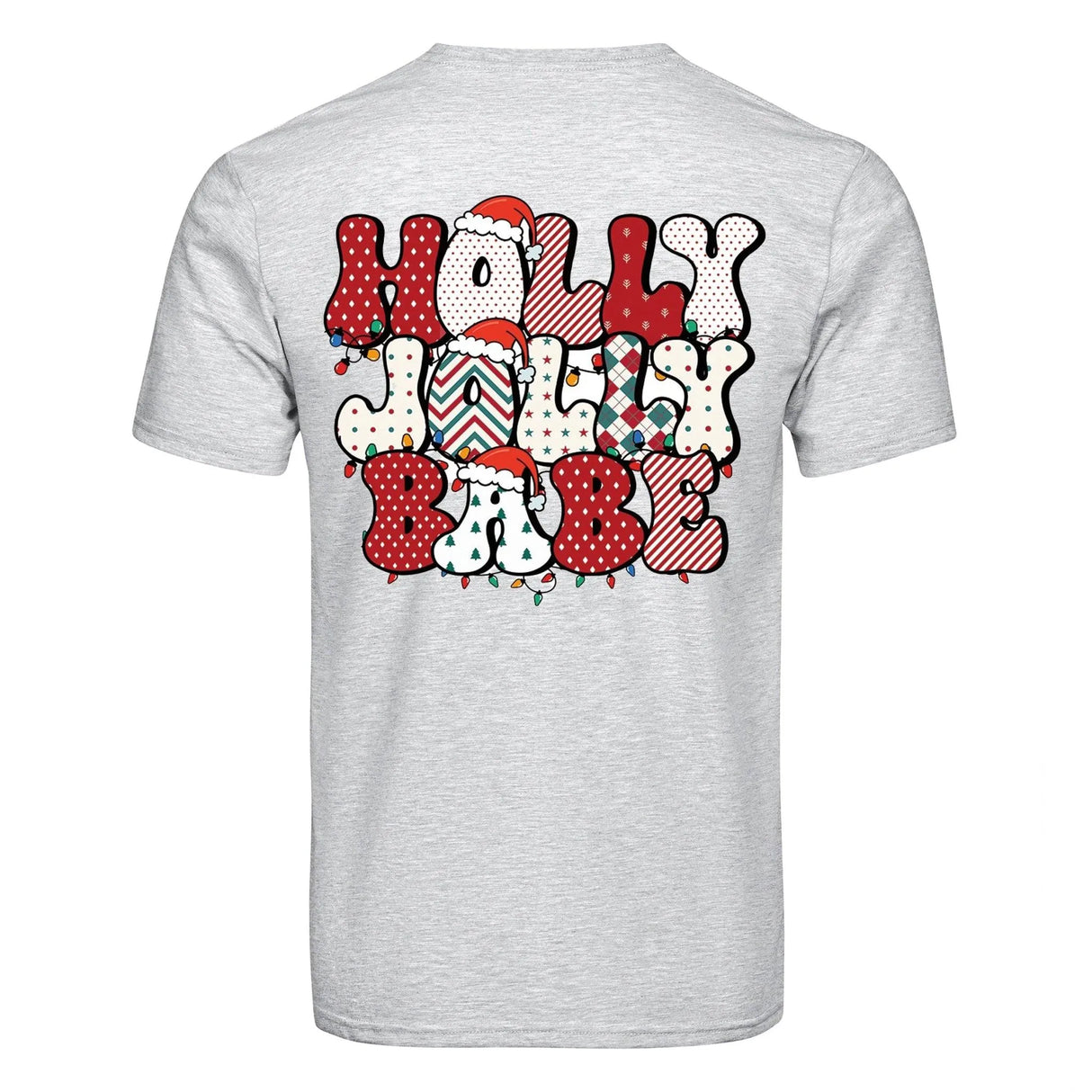 DTF Heat Transfer - Holly Jolly Babe 10"