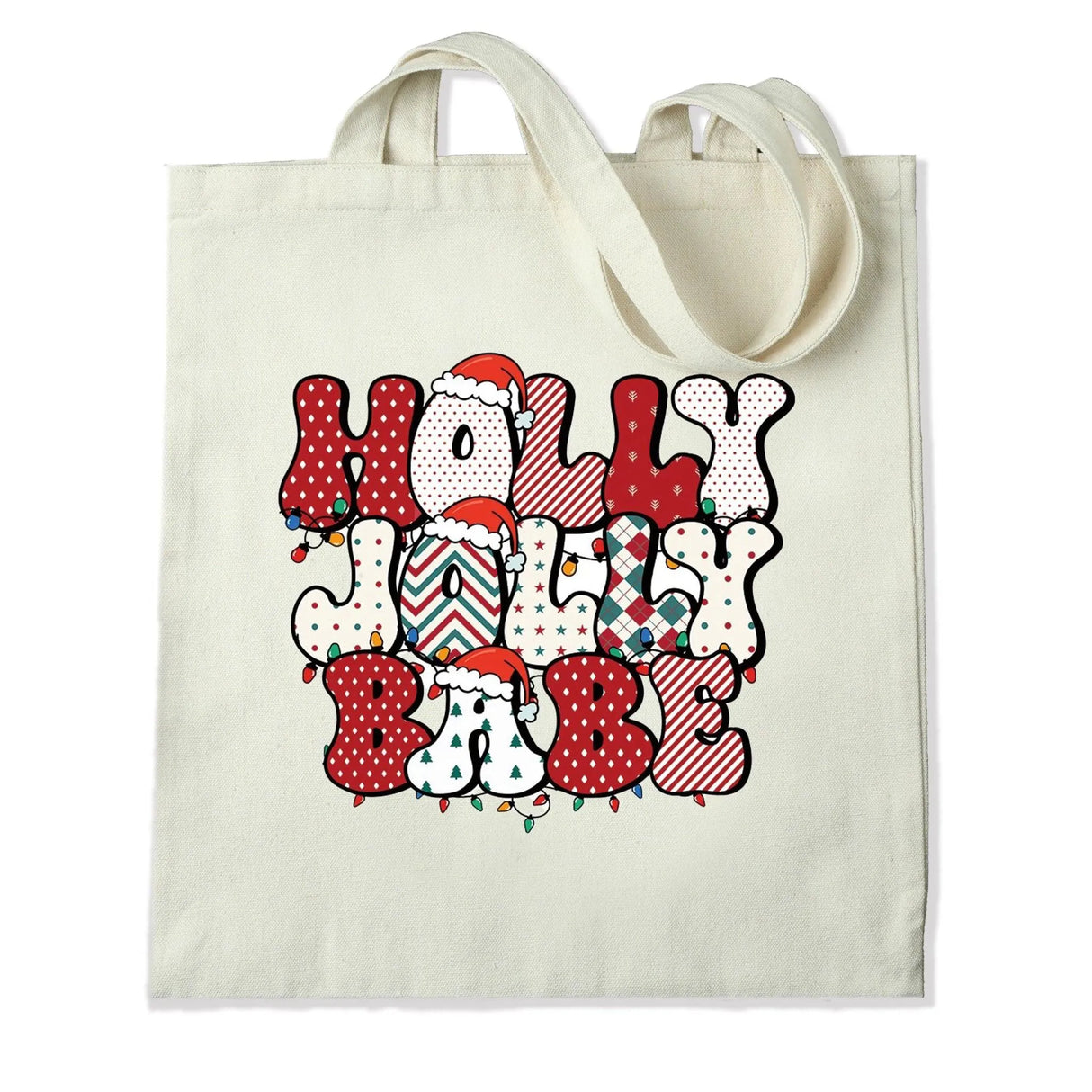 DTF Heat Transfer - Holly Jolly Babe 10"