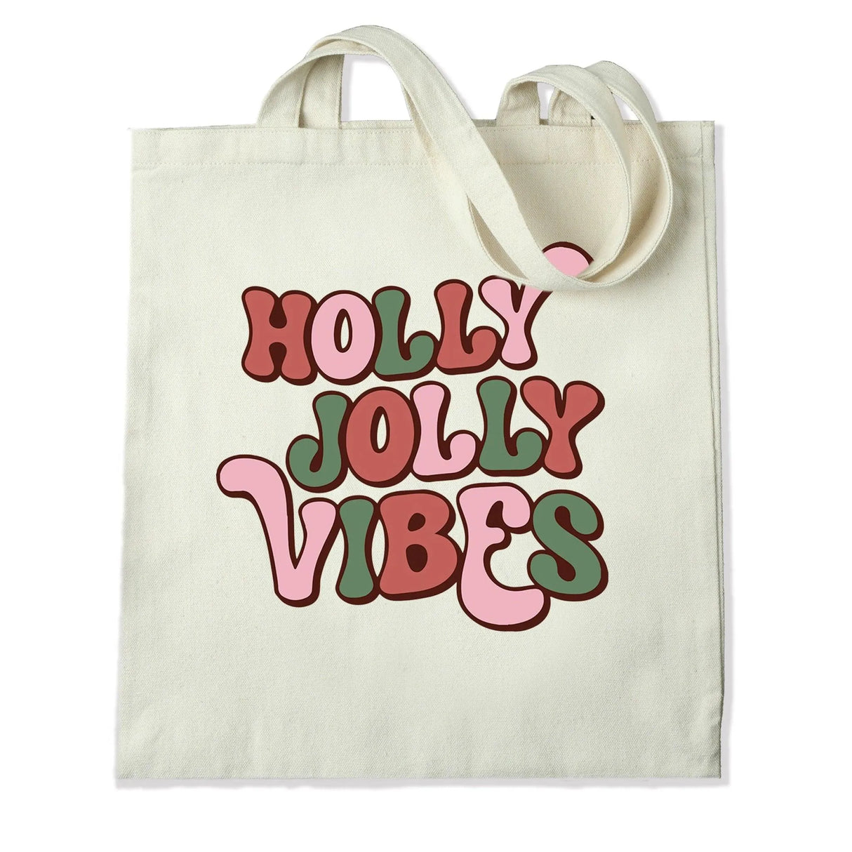DTF Heat Transfer - Holly Jolly Vibes 10"