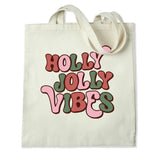 DTF Heat Transfer - Holly Jolly Vibes 10"