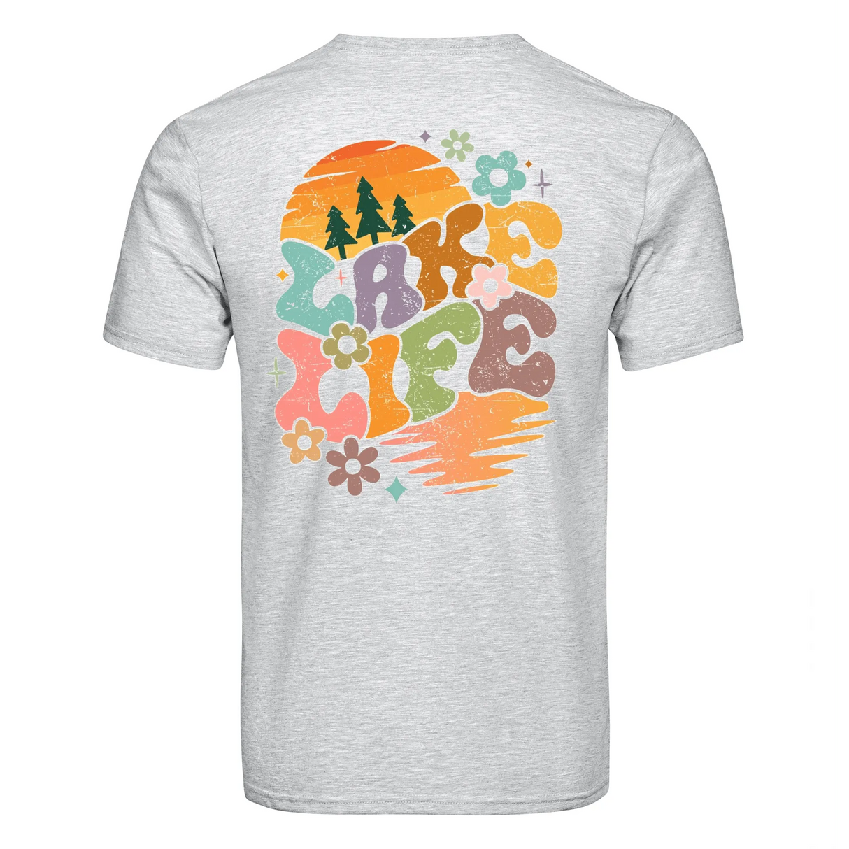 DTF Heat Transfer - Lake Life 10"