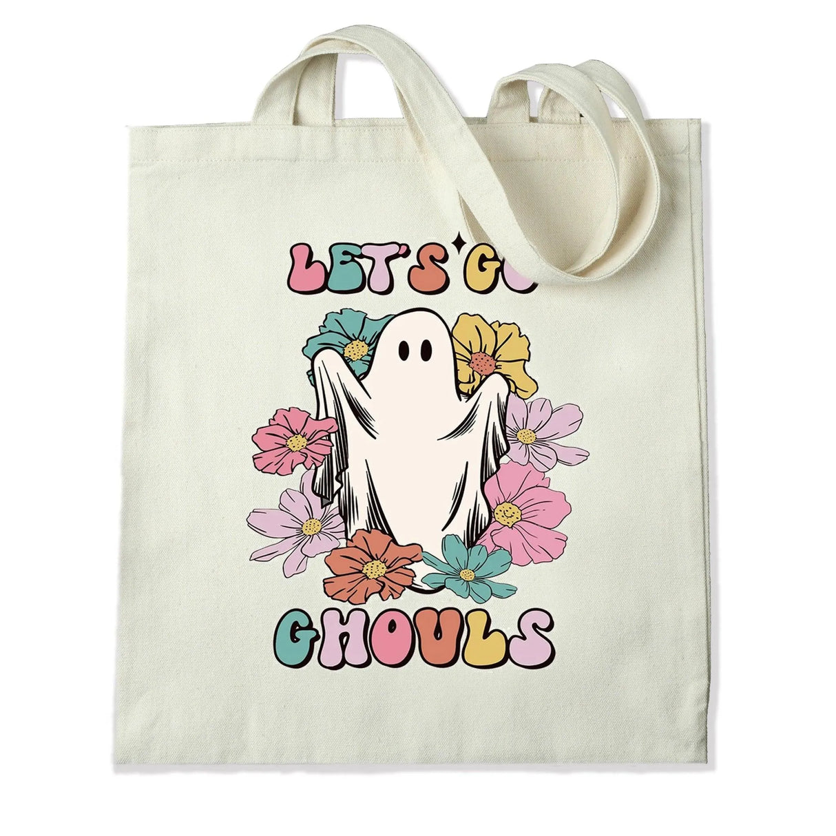 DTF Heat Transfer - Lets Go Ghouls 10"
