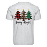 DTF Heat Transfer - Merry & Bright Plaid 10"