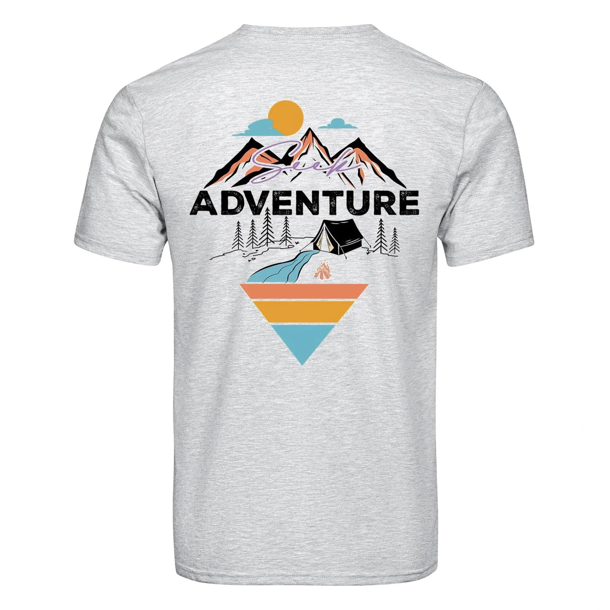DTF Heat Transfer - Mountain Adventure - 10"