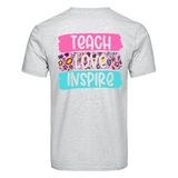 DTF Heat Transfer - Teach Love Inspire 10"