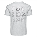 DTF Heat Transfer - Touchdown White 10"