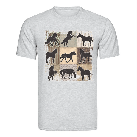 DTF Heat Transfer - Wild Horses 10"