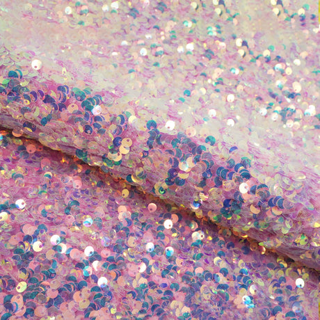 Stretch Velvet Sequin Fabric
