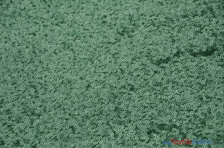 Glitz Mesh Sequins Polyester Fabric - 3Mm Glitter Sequins, 52" Width, Multiple Colors (1 Yard)
