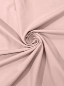 Dull Stretch Crepe Polyester Spandex Fabric - Solid Colors, 58" Width (1 Yard)